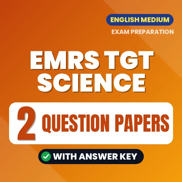 Boost Your EMRS TGT Science Exam Score with 2 Question Papers with Answer Key in English – PDF eBook