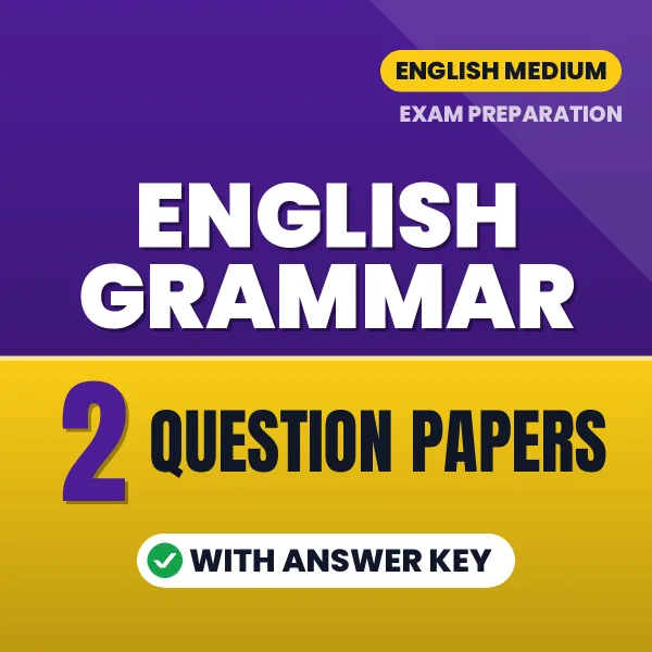 Latest Pattern English Grammar Question Paper eBook in English – 2 Question Papers with Answer Key for Self-Assessment