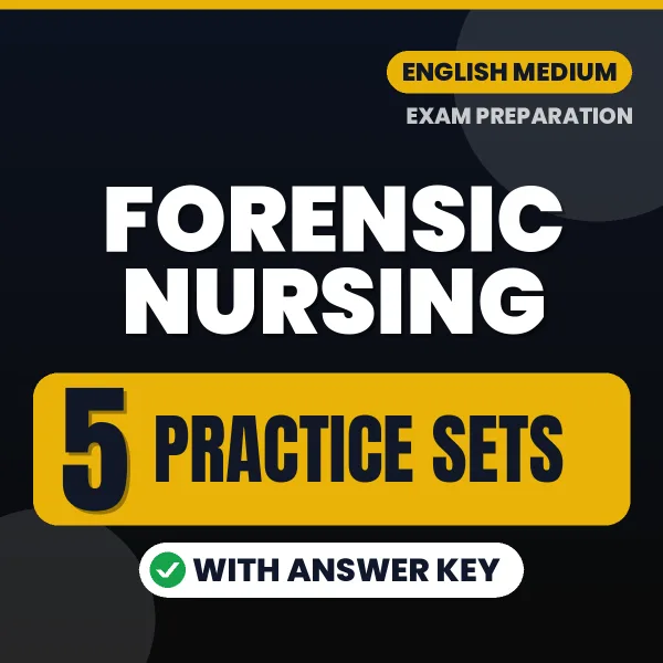5 Practice Sets for Forensic Nursing Exam in English | Practice eBook with Answer Key – Instant PDF Download