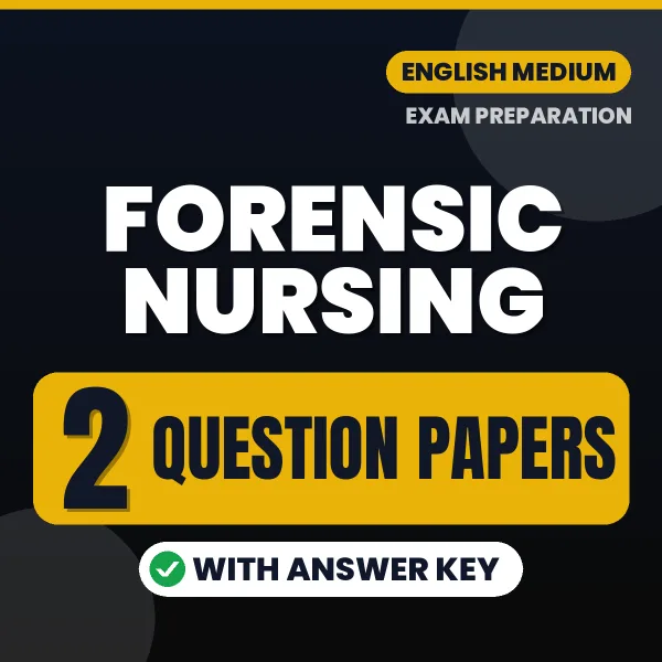 2 Question Papers for Forensic Nursing Exam in English | Practice eBook with Answer Key – Instant PDF Download