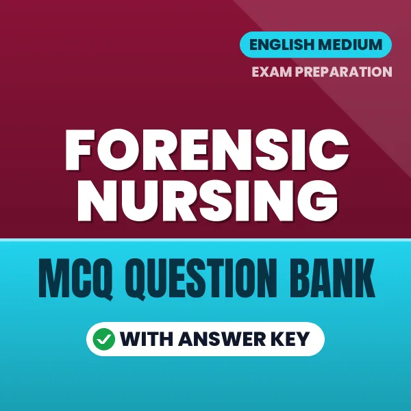 Forensic Nursing MCQ with Answer Key Book PDF in English – Exam-Oriented Objective Questions for Quick Revision