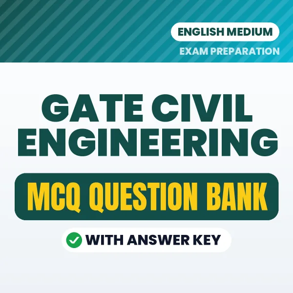 Crack GATE CIVIL ENGINEERING Exam with This MCQ Practice Book PDF in English – Instant Download