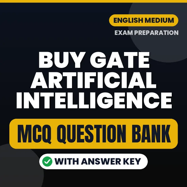 Buy GATE Artificial Intelligence Exam Objective Type Questions eBook in English – Latest Pattern MCQ Collection