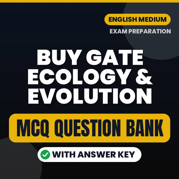 Buy GATE Ecology & Evolution Exam Objective Type Questions eBook in English – Latest Pattern MCQ Collection