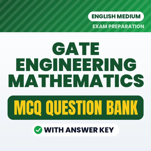 Crack GATE ENGINEERING MATHEMATICS Exam with This MCQ Practice Book PDF in English – Instant Download