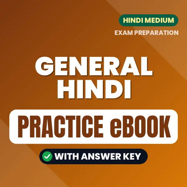General Hindi Exam eBook PDF – Complete Practice Material for Smart Preparation