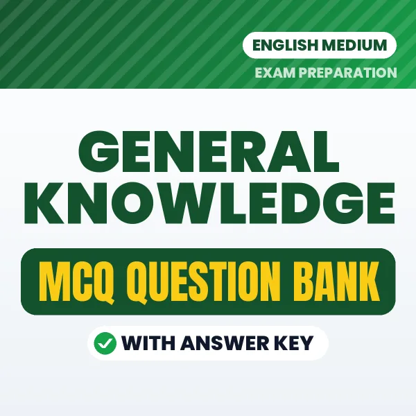 Prepare for General Knowledge Exam with Multiple Choice Questions & Answers PDF in English