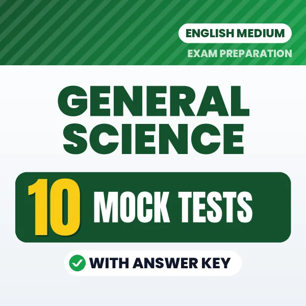 Practice for General Science Exam at Home – 10 Mock Tests PDF in English with Answers
