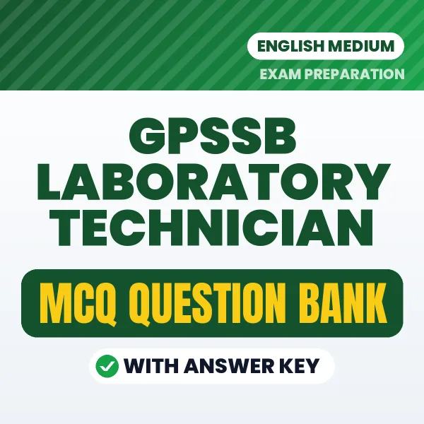 Crack GPSSB Laboratory Technician Exam with This MCQ Practice Book PDF in English – Instant Download