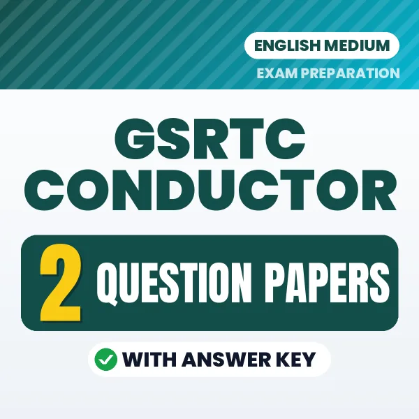 Latest Pattern GSRTC Conductor Question Paper eBook in English – 2 Question Papers with Answer Key for Self-Assessment