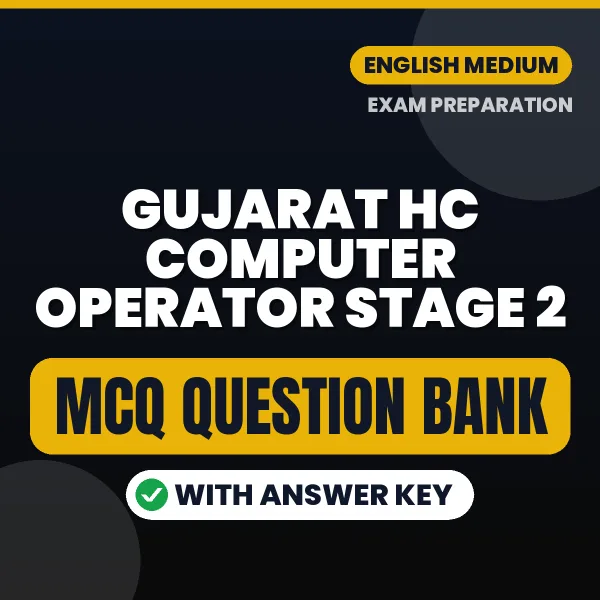 Crack Gujarat HC Computer Operator Stage 2 Exam with This MCQ Practice Book PDF in English – Instant Download