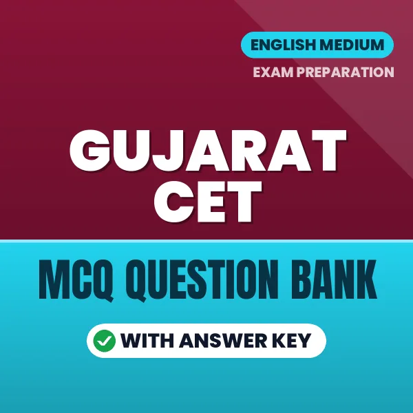 Crack Gujarat CET Exam with This MCQ Practice Book PDF in English – Instant Download