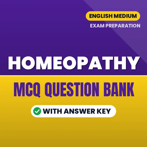 Crack Homeopathy Exam with This MCQ Practice Book PDF in English – Instant Download