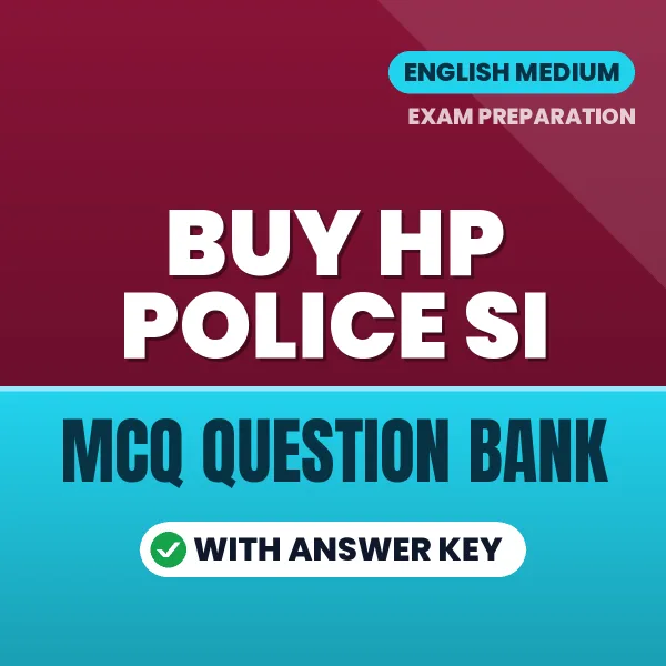 Buy HP Police SI Exam Objective Type Questions eBook in English – Latest Pattern MCQ Collection