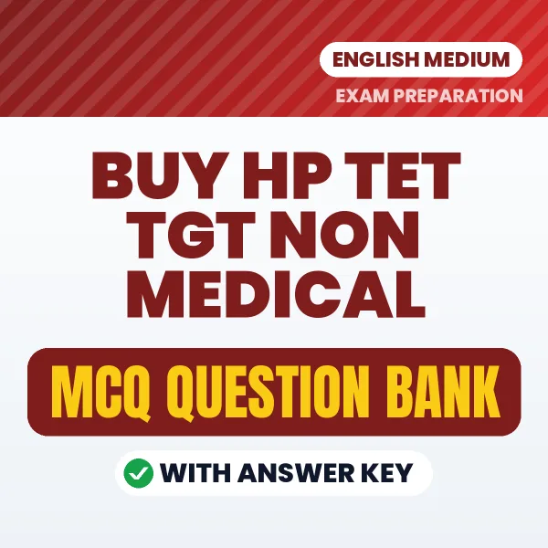 Buy HP TET TGT Non Medical Exam Objective Type Questions eBook in English – Latest Pattern MCQ Collection