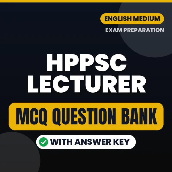 HPPSC Lecturer Exam (Mathematics) Objective Question Bank (English): MCQs with Answer Key Based on the Latest Syllabus