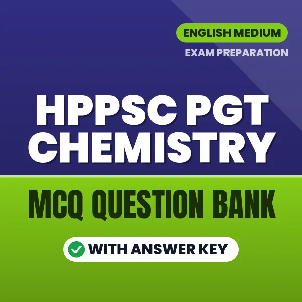 Best MCQ eBook for HPPSC PGT Chemistry Exam in English | Selected Questions with Answer Key