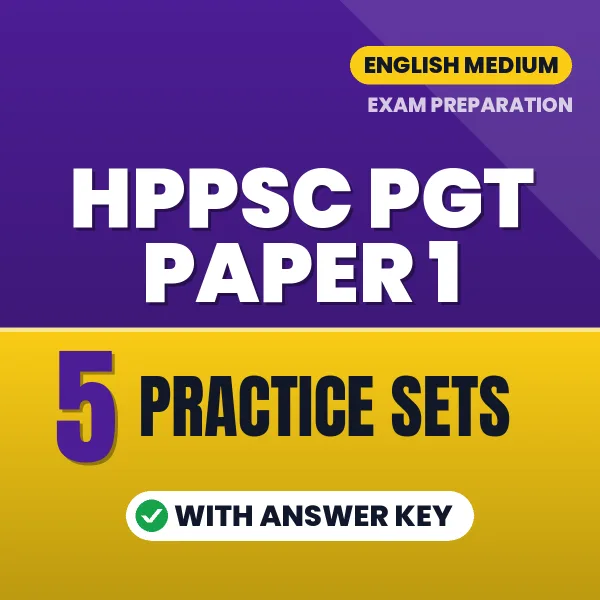 Boost Your HPPSC PGT Paper 1 Exam Score with 5 Practice Sets with Answer Key in English – PDF eBook