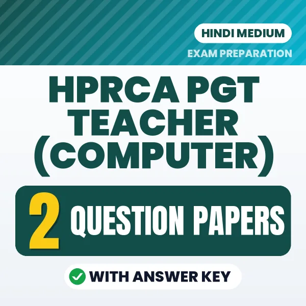 Boost Your HPRCA PGT Teacher (Computer) Exam Score with 2 Question Papers with Answer Key in Hindi – PDF eBook