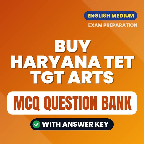 Buy HARYANA TET TGT ARTS Exam Objective Type Questions eBook in English – Latest Pattern MCQ Collection