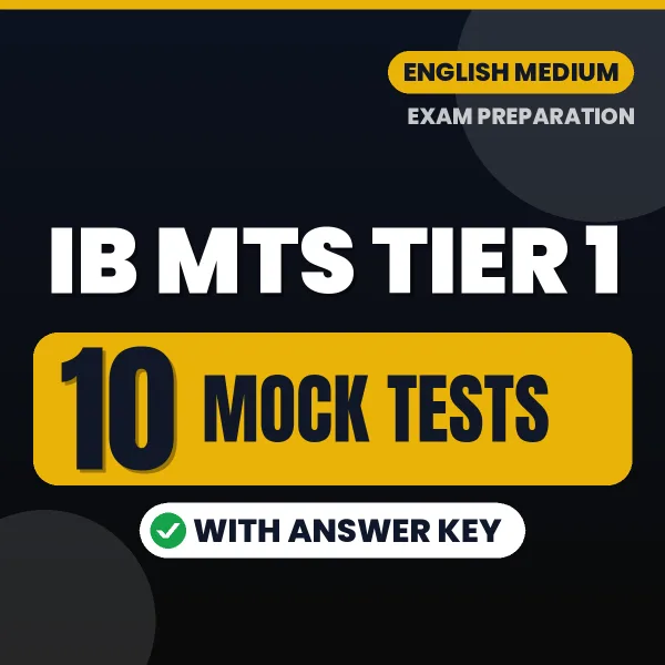 Practice for IB MTS Tier 1 Exam at Home – 10 Mock Tests PDF in English with Answers
