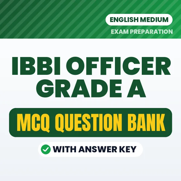 IBBI Officer Grade A Exam Objective Question Bank (English): MCQs with Answer Key Based on the Latest Syllabus