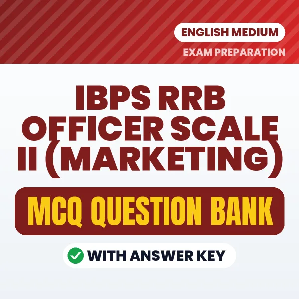 Crack IBPS RRB Officer Scale II (Marketing) Exam with This MCQ Practice Book PDF in English – Instant Download