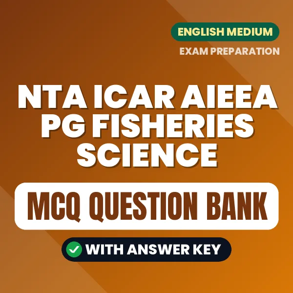 Prepare for NTA ICAR AIEEA PG Fisheries Science Exam with Multiple Choice Questions & Answers PDF in English