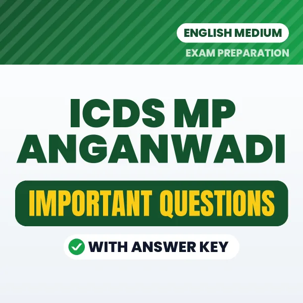 Download ICDS MP Anganwadi Preparation Book PDF (English) with Important Questions & Answers