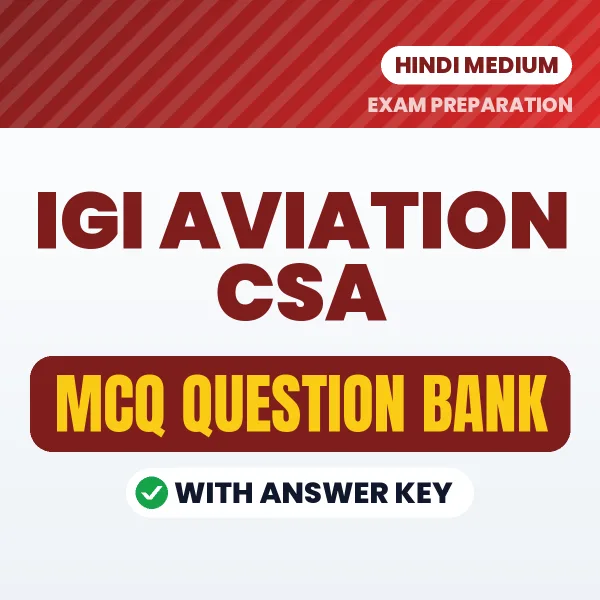 IGI Aviation CSA MCQ with Answer Key Book PDF in Hindi – Exam-Oriented Objective Questions for Quick Revision