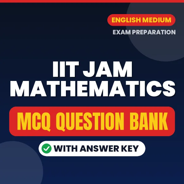 Best MCQ eBook for IIT JAM Mathematics Exam in English | Selected Questions with Answer Key