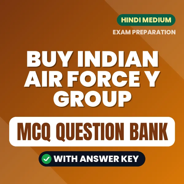 Buy Indian Air Force Y Group Exam Objective Type Questions eBook in Hindi – Latest Pattern MCQ Collection