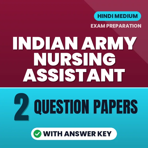 Boost Your Indian Army Nursing Assistant Exam Score with 2 Question Papers with Answer Key in Hindi – PDF eBook