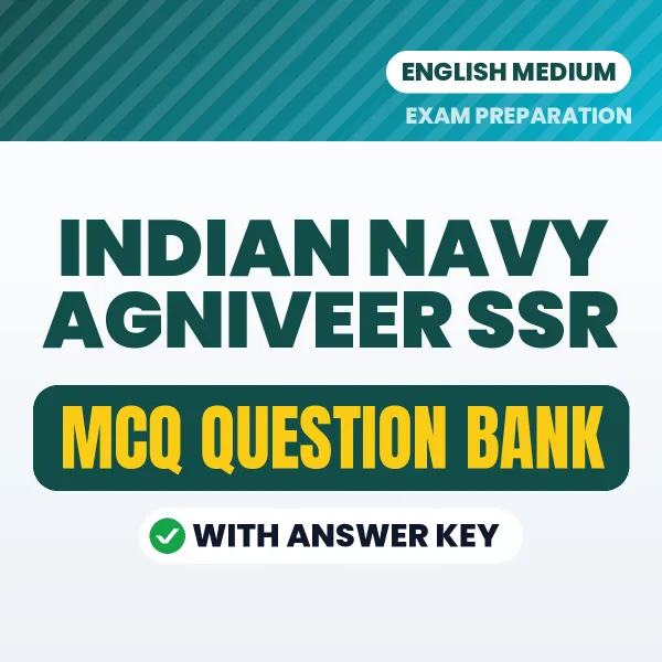Prepare for Indian Navy Agniveer SSR Exam with Multiple Choice Questions & Answers PDF in English