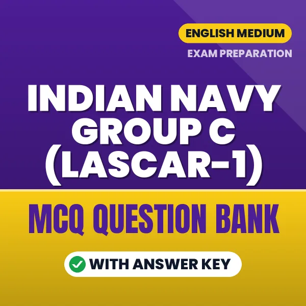 Best MCQ eBook for Indian Navy Group C (Lascar-1) Exam in English | Selected Questions with Answer Key
