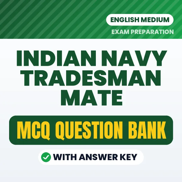 Indian Navy Tradesman Mate MCQ with Answer Key Book PDF in English – Exam-Oriented Objective Questions for Quick Revision