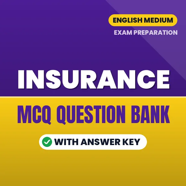 Crack Insurance Exam with This MCQ Practice Book PDF in English – Instant Download