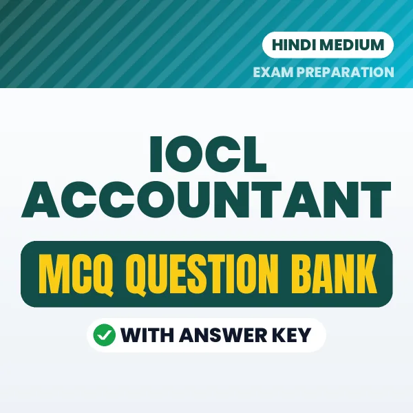 IOCL Accountant MCQ with Answer Key Book PDF in Hindi – Exam-Oriented Objective Questions for Quick Revision