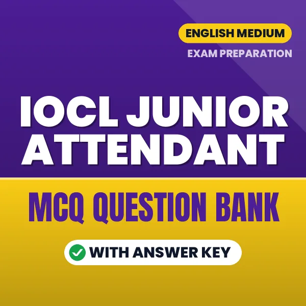 IOCL Junior Attendant MCQ with Answer Key Book PDF in English – Exam-Oriented Objective Questions for Quick Revision
