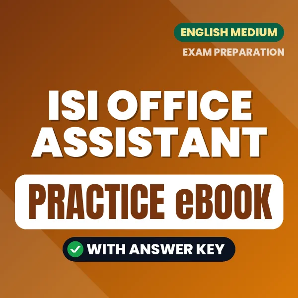 Prepare Smarter for ISI Office Assistant Exam – Instant Download PDF Book in English