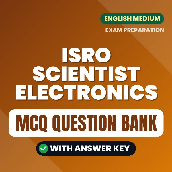 ISRO Scientist Electronics MCQ with Answer Key Book PDF in English – Exam-Oriented Objective Questions for Quick Revision