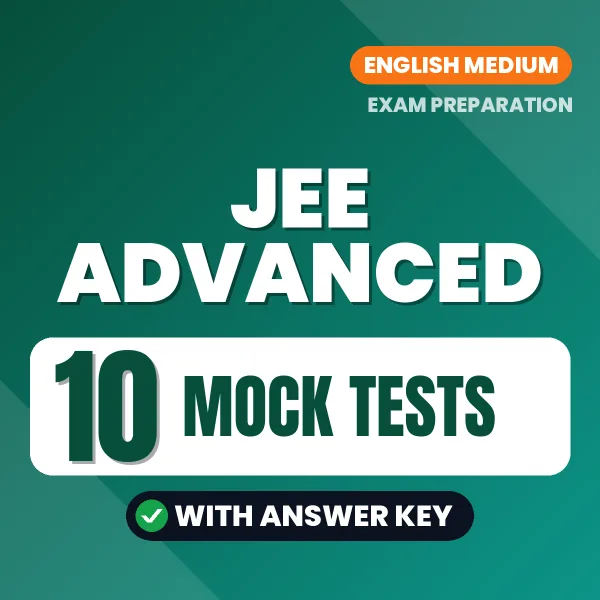 10 Mock Tests for JEE Advanced Exam in English | Practice eBook with Answer Key – Instant PDF Download