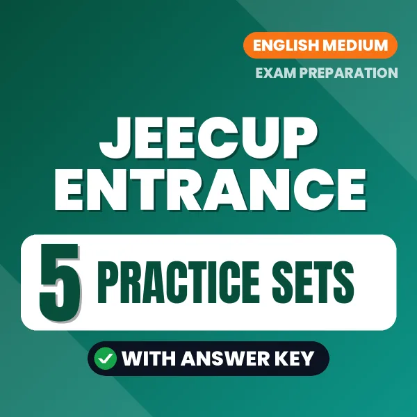 JEECUP Entrance Exam Practice Set Series (English): 5 Exam-Like Practice Sets with Answers