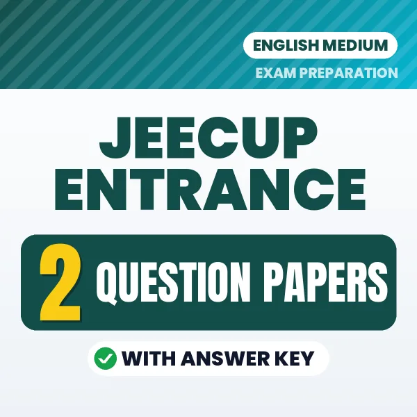 JEECUP Entrance Exam Question Paper Series (English): 2 Exam-Like Question Papers with Answers