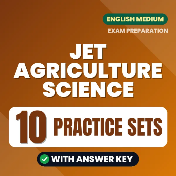 10 Practice Sets for JET Agriculture Science Exam in English | Practice eBook with Answer Key – Instant PDF Download