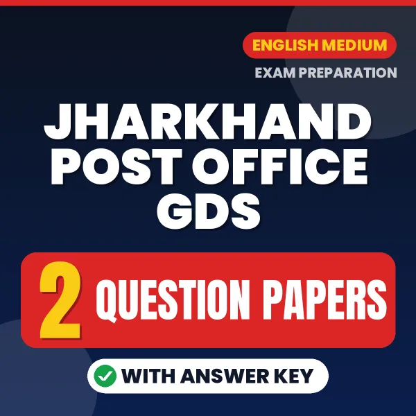 Practice for Jharkhand Post Office GDS Exam at Home – 2 Question Papers PDF in English with Answers