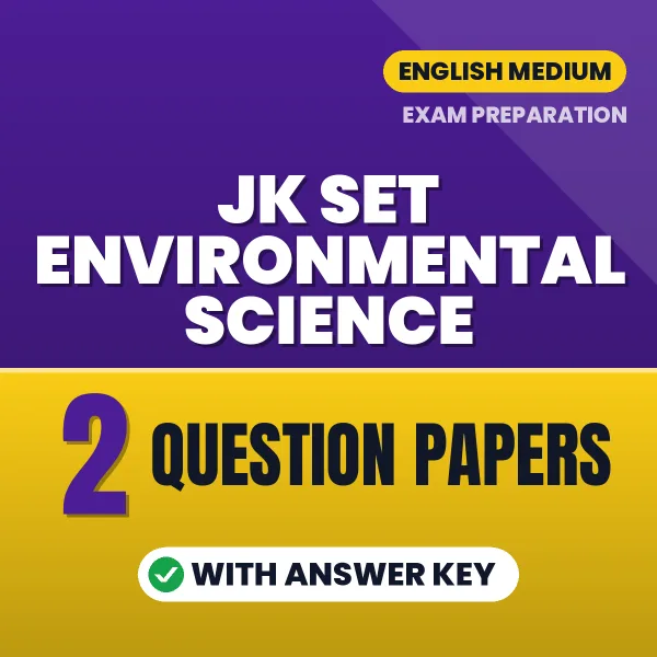 Practice for JK SET Environmental Science Exam at Home – 2 Question Papers PDF in English with Answers
