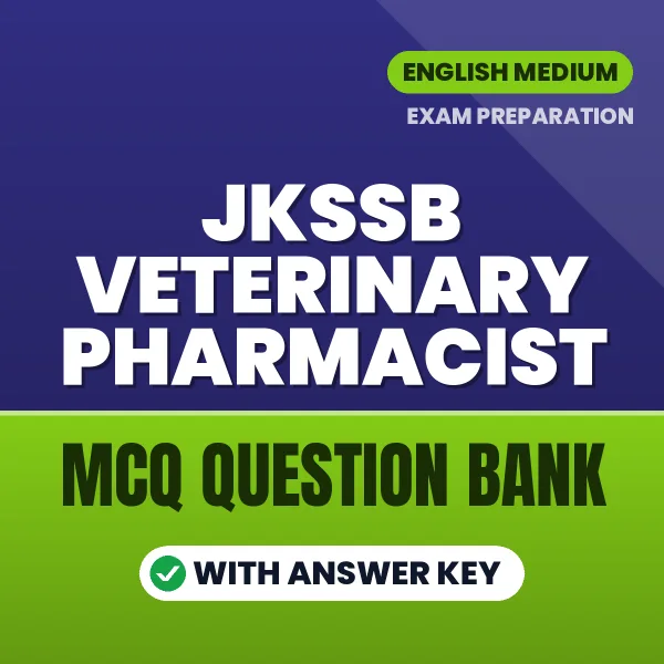 Crack JKSSB Veterinary Pharmacist Exam with This MCQ Practice Book PDF in English – Instant Download