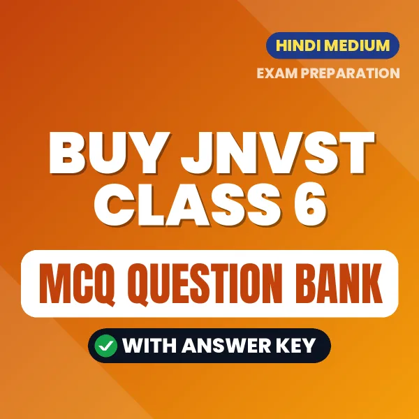 Buy JNVST CLASS 6 Exam Objective Type Questions eBook in Hindi – Latest Pattern MCQ Collection