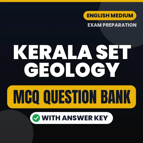 Kerala SET Geology MCQ with Answer Key Book PDF in English – Exam-Oriented Objective Questions for Quick Revision
